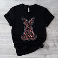 Spring Floral Bunny Shirt, Floral Rabbit T-shirt, Easter Vibes Gift Tee For Woman, Cute Flower Animal Short Sleeve,...