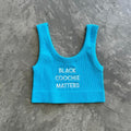 Spring Time BCM Ribbed Cropped Tank Top T-Shirts, Hoodie, Sweatshirt | GrindPrints.com