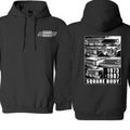 Square Body Hoodie , Featuring Classic Truck Designs and Bold Logo, Cozy and Stylish Unisex Pullover , Perfect for...