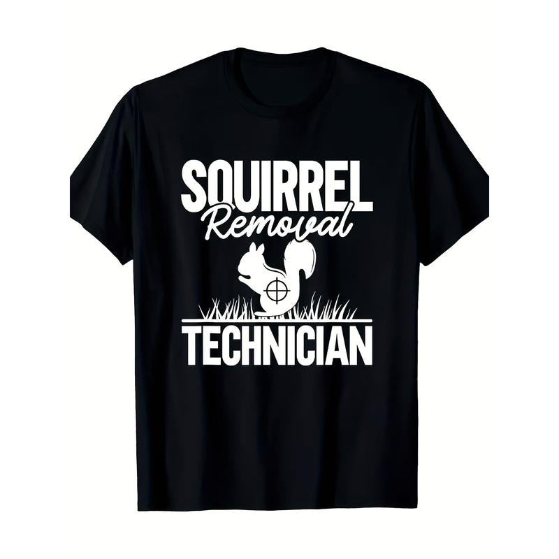 Squirrel Removal Technician Funny Squirrel Hunting Made USA T-Shirts, Hoodie, Sweatshirt