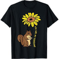 Squirrel Sunflower You Are My Sunshine men Girls Kids Teen T-Shirt Made in USA Hoodie, Sweatshirt | GrindPrints.com