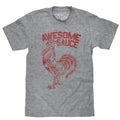 Sriracha Awesome Sauce T-Shirt - Gray Hoodie, Sweatshirt | GrindPrints.com