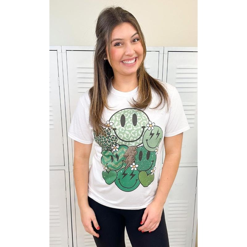 St. Patrick’s Vibes Adult Graphic Sweatshirt T-Shirts, Hoodie | GrindPrints.com