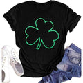 St. Patrick's Day Shirts for Women Shamrock Heart Graphic Tees St Patty's Lucky T-Shirt Irish Tops made in USA Hoodie,...