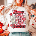 St. Valentine Crewneck Sweatshirt Comfort Cute Breathable Comfortable T-Shirts, Hoodie | GrindPrints.com