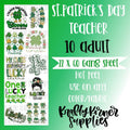 St. Patrick's Day Teacher Gang Sheet 22x60 HOT PEEL T-Shirts, Hoodie, Sweatshirt | GrindPrints.com