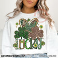 St Patrick Lucky Leopard Heart Lucky Saint Patrick Irish Day St Patrick Day Lucky Shamrock Patrick Gift Shirt Hoodie,...