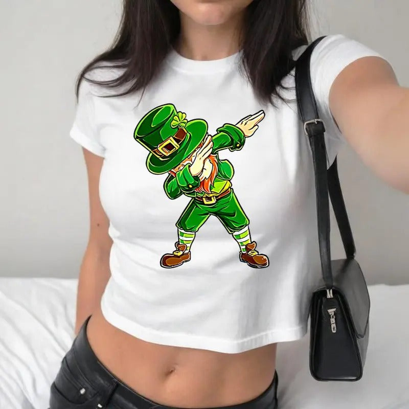 St Patrick's Day Tops in Men's Baby Tees, Y2K 2000's Style, Streetwear Style Hoodie, Sweatshirt | GrindPrints.com