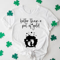 St Patricks Day Pregnancy Announcement Shirt, Funny Baby Announcement T-Shirt, New Mom Gift Tee, Mommy To Be Shirt, Baby...