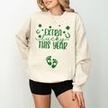 St Patricks Day Pregnancy Announcement Sweatshirt, St. Patrick's Day Baby Reveal Tee, Funny Pregnant Maternity Shirt,...