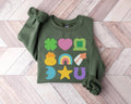 St Patricks Day Sweatshirt, Lucky Shirt, Lucky Charm Shirt, Saint Patrick's Day Apparel, St Pattys Day Sweatshirt,...