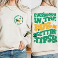 St. Patrick's Day Pub T-shirt, Everybody In The Pub Getting Tipsy, Green Beer Shirt, St. Patrick's Day Drinking...