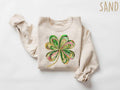 St. Patrick's Sweatshirt, Retro Shamrock Sweatshirt, Gifts For St. Patrick's Day T-Shirts, Hoodie | GrindPrints.com
