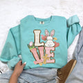Stacked Love Bunny DTF Transfers - THIS IS NOT A SHIRT Hoodie, Sweatshirt | GrindPrints.com
