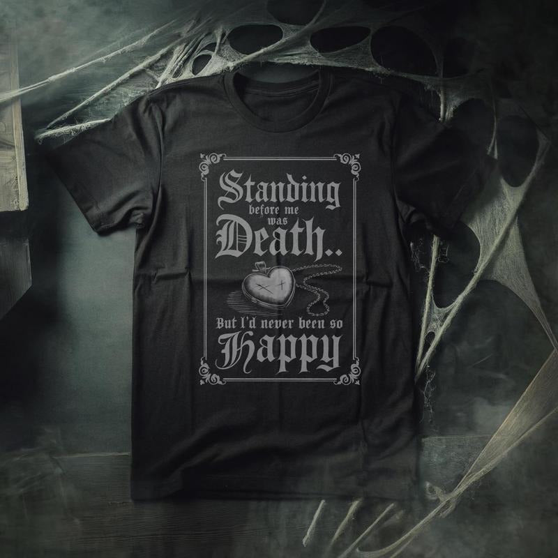 Standing There Was Death - Nosferatu Inspired Horror Movie Unisex Tee