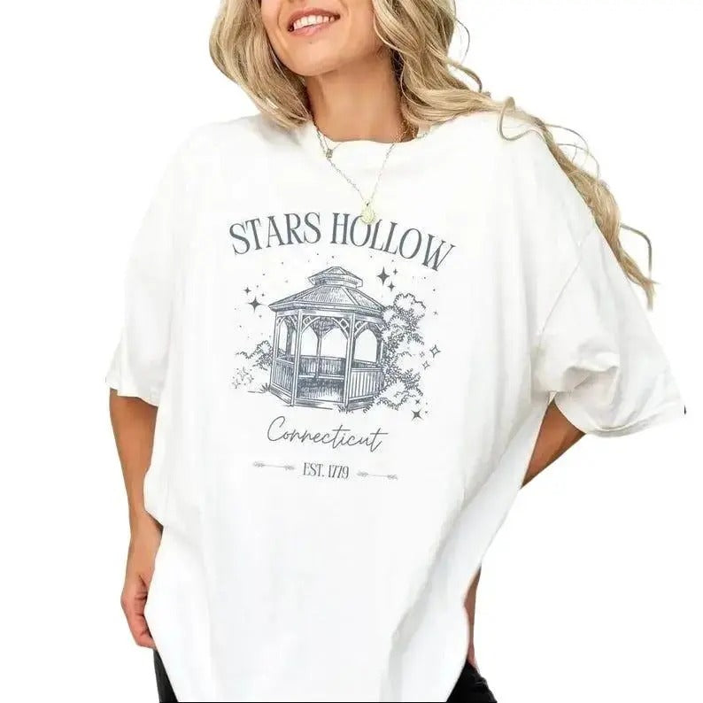 Star Hollow Connecticut Shirt, Lukes Dinner Tshirt, Dragonfly Shirt, Vintage Gilmore Girl Shirt, TV Show Fans Gift, TV...