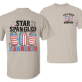 Star Spangled Hammered T-Shirt, Funny Independence Day Party Tee, Funny Patriotic 4th of July Shirt, Patriotic Beer Lover...