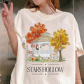 Stars Hollow Shirt Where You Lead I Will Follow Vintage Style Lukes Diner Cotton Tshirt Hoodie, Sweatshirt | GrindPrints.com