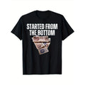 "Started From the Bottom Food Stamp Coupon T-Shirt for Men"