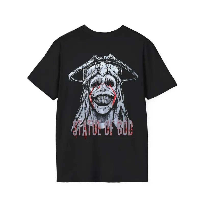 Statue Of God T-shirt Anime Shirt Graphic Tee Hoodie, Sweatshirt | GrindPrints.com