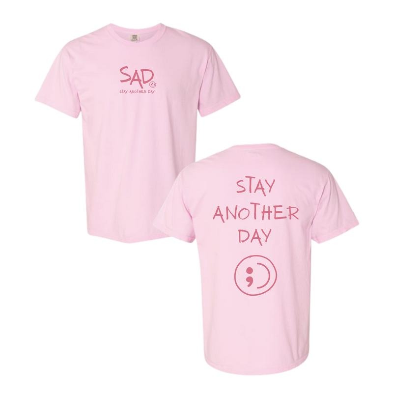 Stay Another Day Premium OG Summer Drop Mental Health Tee Shirt Hoodie, Sweatshirt | GrindPrints.com