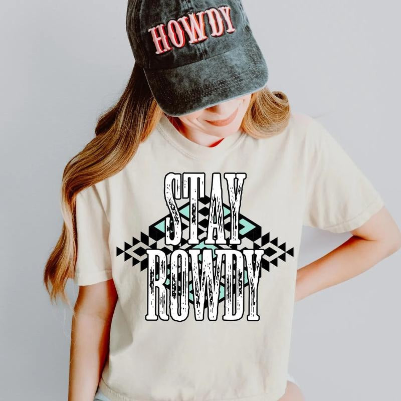 Stay Rowdy DTF Transfers - THIS IS NOT A SHIRT Hoodie, Sweatshirt | GrindPrints.com