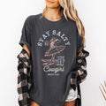Stay Salty Cowgirl, Matthew, Faith, Religious, Gospel, Beach, Summer, Comfort Colors T-Shirt, Women's Comfort Colors Tee...