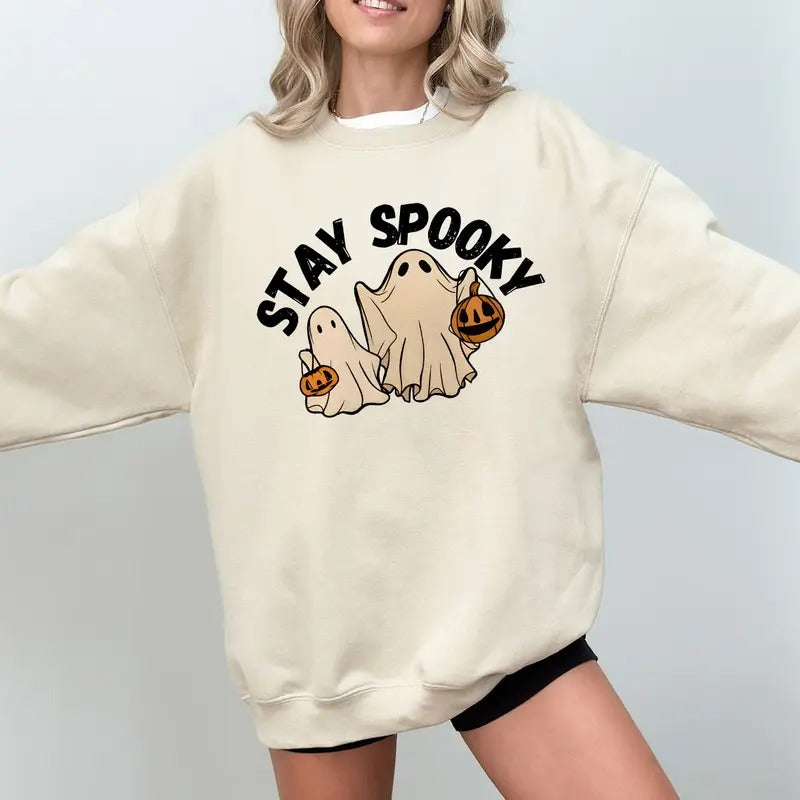 Stay Spooky Cute Ghost Halloween Ghost Pumpkin Halloween Stay Spooky Halloween Stay Spooky Shirt Spooky Season Ghost Halloween Shirt Pumpkin Halloween Best Halloween T-Shirts, Hoodie, Sweatshirt