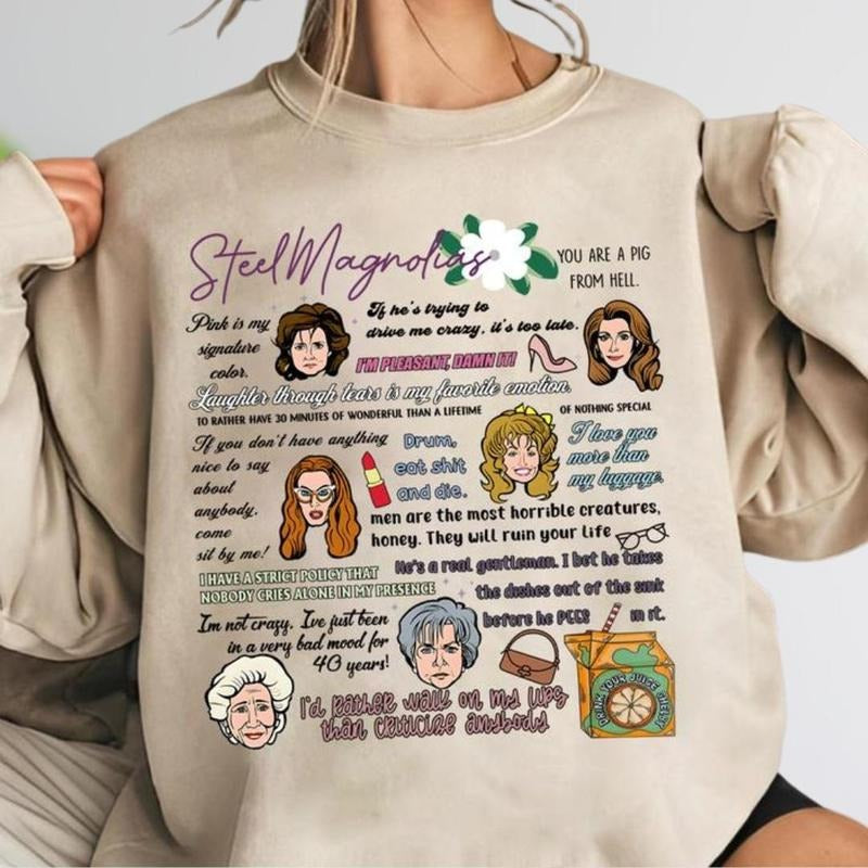 Steel Magnolias Ouiser Boudreaux Shirt, Mothers day 2025 Shirt, Steel Magnolias Quotes Tee, 80s movie shirt, Gift for Mom...