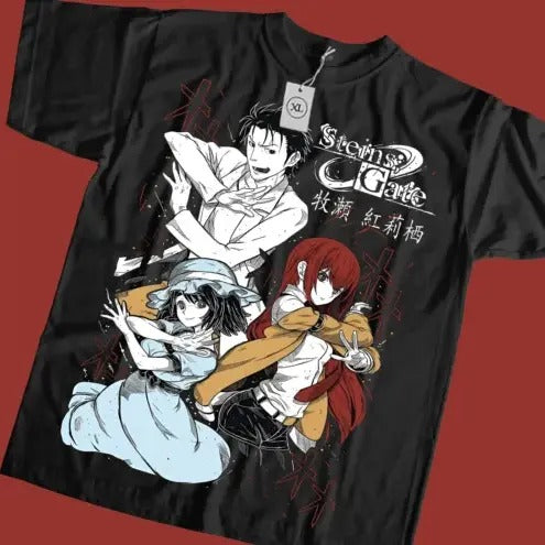 Steins Gate Kurisu Makise T-Shirt,Manga Top Anime 2023 Graphic T-Shirt All Size Hoodie, Sweatshirt | GrindPrints.com