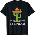 Stepdad T Shirt, Gifts For Stepdad, Fun Hilarious Stepfather Humor Funny Stepdad T-Shirt Menswear, Father's Day Shirt...