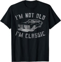 Stepdad Stepdad I'M Not Old I'M Classic Funny Car Shirt Menswear Casual Cotton Top Basic T-Shirts, Hoodie, Sweatshirt