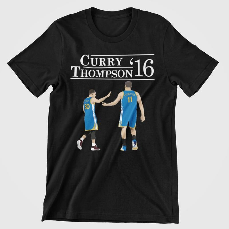 Steph Curry Klay Thompson 2016 President Election Warriors Premium T-Shirt, Gift For Fan Hoodie, Sweatshirt | GrindPrints.com
