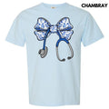 Stethoscope Florals Comfort Colors T-Shirt 'NLB' Hoodie, Sweatshirt | GrindPrints.com