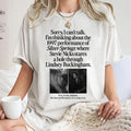 Stevie Nicks 2024 Tour Merch, Vintage Stevie Nicks Shirt Fan Gifts, Stevie Nicks Shirt, Concert Shirt, Unisex Short...