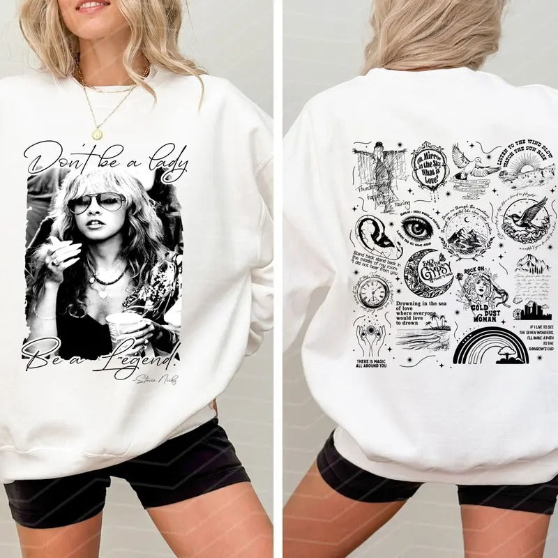 Stevie Nicks Be A Legend Shirt, Stevie Nicks Shirt Hoodie, Sweatshirt | GrindPrints.com