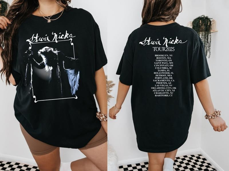 Stevie Nicks Concert Tour 2025 Shirt, Stevie Nicks Shirt Hoodie, Sweatshirt | GrindPrints.com