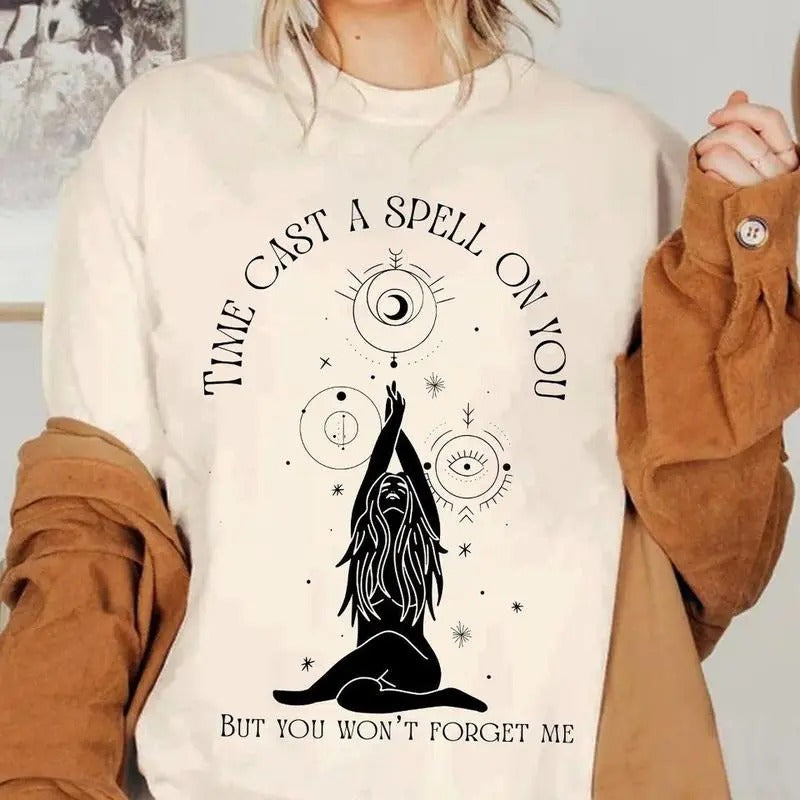 Stevie Nicks Time Cast A Spell On You But You Won't Forget Me Shirt, Sweater, Hoodie Sweatshirt | GrindPrints.com