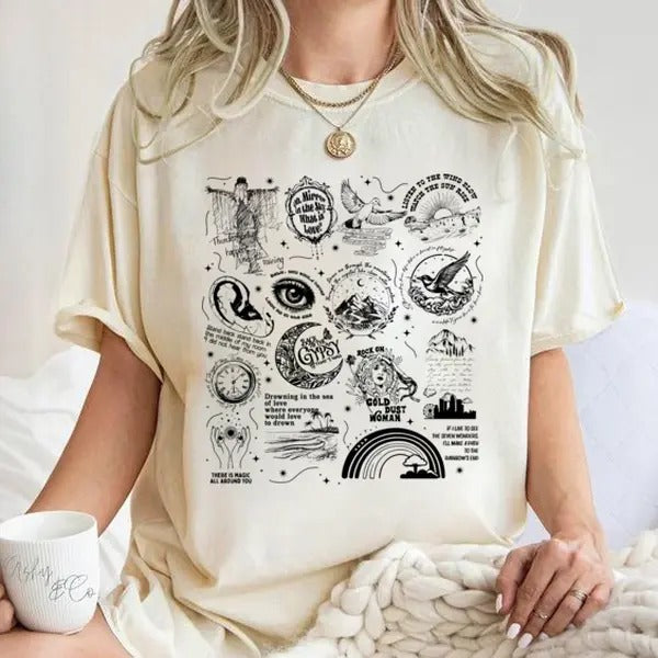 Stevie Nicks Tracklist Crystal Shirt, Stevie Nicks Shirt Hoodie, Sweatshirt | GrindPrints.com