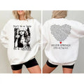 Stevie Nicks Vintage Tshirt Sweatshirt Hoodie, Don't Be A Lady Be A Legend 2 Side Shirt, Music Concert, Gift For Women...