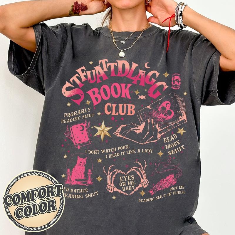 Stfuattdlagg Book Club Comfort Color Shirt, Stfuattdlagg Book Club, Stfuattdlagg Shirt, Spicy Book Club Shirt, Stuff For...