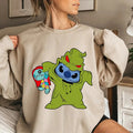 Stich Cosplay Shirt, Halloween Night T-shirt, Retro 90s Film Character Shirt, Vintage Stich Lover Shirt, Magic Kingdom...