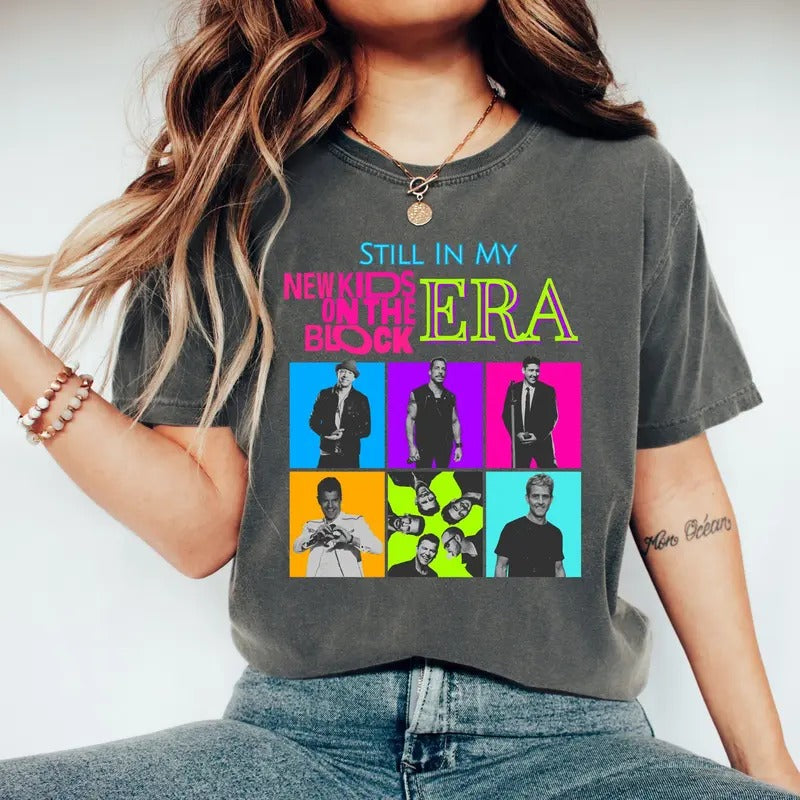 Still My NKOTB Magic Summer Era 2024 Shirt Next Level Shirt New Block Shirt T-Shirts, Hoodie, Sweatshirt