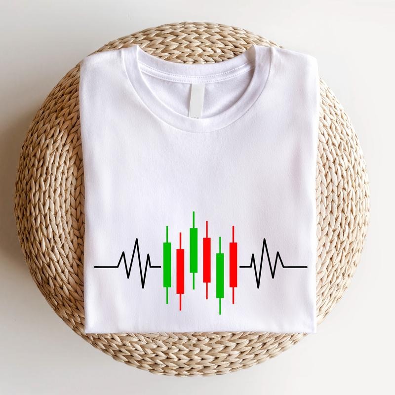 Stock Trader Shirt Trading Heartbeat Investor Trader Short Sleeve Financial Planner Shirt Exchange Shirt T-Shirts, Hoodie, Sweatshirt