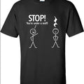 Stop You're Under A Rest Police Music Humor Graphic Novelty Funny T Shirt