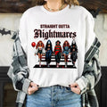 Straight Outta Nightmares Shirt, Halloween Thug Life Shirt, Girls Horror Halloween Shirt, Horror Character Shirt, Spooky...