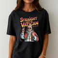 Straight Outta Vatican Pope Leo Xiv Funny American Pope ,Cool Catholic Humor Tee Hip Hop Pope Meme Graphic, Gift ...