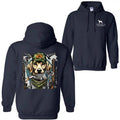 Straight Up Southern Duck Hunting Sweatshirt, - Camo DRG Hunting Dog Graphic for Outdoor Enthusiasts, Cozy and Durable...