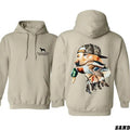 Straight Up Southern Hoodie - Bold Hunting Dog & Duck Graphic Hoodie, Perfect for Outdoor Enthusiasts & Waterfowl...