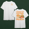 Straight Up Southern Peach Scenic T-shirt Hoodie, Sweatshirt | GrindPrints.com